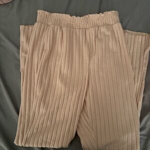 Auden Pink Ribbed Leggings